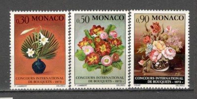 Monaco.1972 Concurs international de flori SM.555 foto