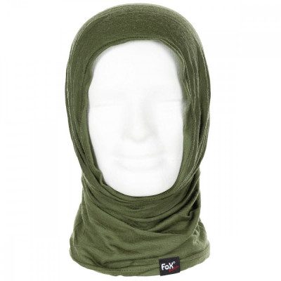 Esarfa Lana &amp;quot;Merino Lite&amp;quot; de tip tub, 2in1, Adult, OD Green Fox Outdoor 10179B foto