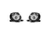 Set faruri tuning FIAT 500 (312), 03.2007-08.2015, H1; manual; negru, transparent; TUNING; halogen,