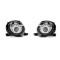 Set faruri tuning FIAT 500 (312), 03.2007-08.2015, H1; manual; negru, transparent; TUNING; halogen,