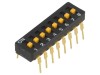 Comutator DIP-SWITCH 8 Secțiuni ON-OFF 30VDC
