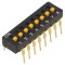 Comutator DIP-SWITCH 8 Secțiuni ON-OFF 30VDC