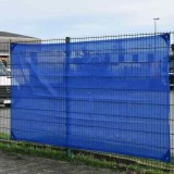 Plasă Gard Construcții Albastră 1,80m x 3,45m, Protecție și Intimitate