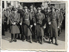 D574 Fotografie militari romani pusti casti Adrian anii 1930 foto