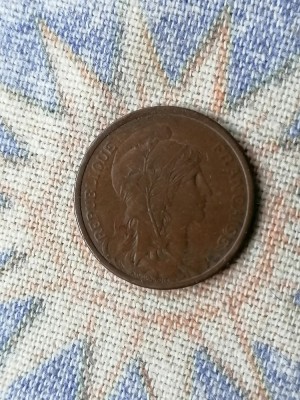 FRANȚA 2 CENTIMES 1911 xf+ foto