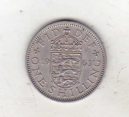 bnk mnd Marea Britanie Anglia 1 shilling 1963