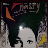 Disc Vinil Maxi Janet Jackson - Nasty (A&amp;M Records, 1986) VG+