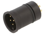 Conector M12, mufă tată 8 pini, 30V, IP67, BINDER