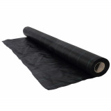 Nature Folie antiburuieni pentru sol, negru, 1 x 50 m