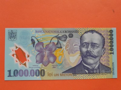 Bancnota 1000000 lei 2003(2003) - aUNC +++-&amp;gt;UNC foto