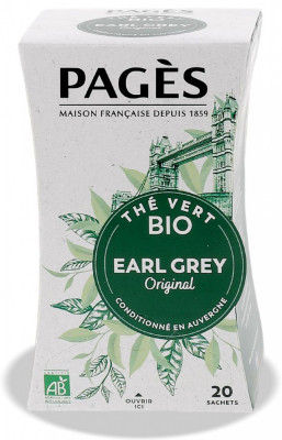 Ceai verde BIO Earl Grey Pages foto