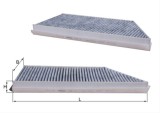 Filtru habitaclu cu carbon activ MAHLE LAK57