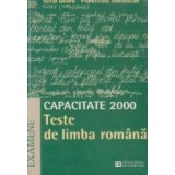 Capaciate 2000 - Teste de limba romana