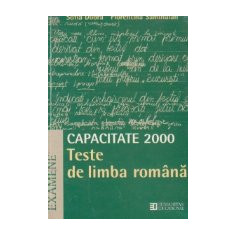 Capaciate 2000 - Teste de limba romana