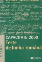 Capaciate 2000 - Teste de limba romana foto