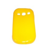 Husa silicon galbena pentru Samsung Galaxy Fame S6810