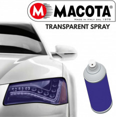 Spray transparent faruri / stopuri, MACOTA ITALY - ALBASTRU (400ml) foto