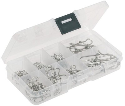 Set Agrafe Carp Zoom Duo Lock, 8 Marimi, 50buc/plic foto