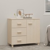 vidaXL Servantă, maro miere, 90x40x80 cm, lemn masiv de pin