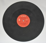 Benone Sinulescu - La Lenuța sub cerdac / De c&acirc;nd m&acirc;ndra mi-a plecat - disc ebonita patefon/gramofon Electrecord