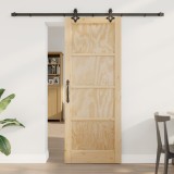 vidaXL Ușă glisantă cu set de accesorii &#039;ORKDAL&#039;Lemn Masiv de Pin