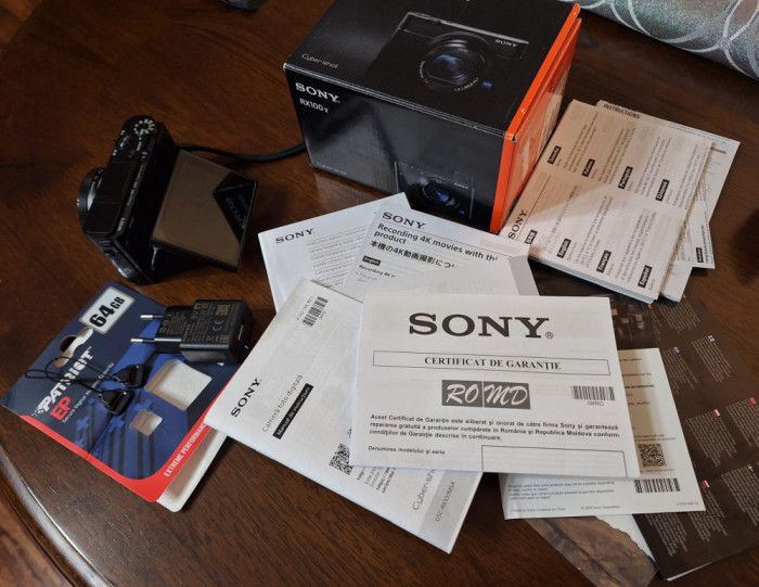 Sony Cyber-shot DSC-RX100 VA Aparat foto compact
