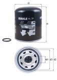 MAHLE AL 24 Element filtrant uscator aer, compresor
