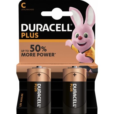 Baterie Duracell Plus, LR14, Set 2 bucati foto