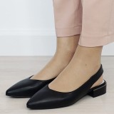 Cumpara ieftin Pantofi negri decupati din piele naturala BY6943-1 03