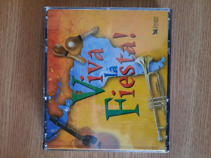 Lot 3 CD-uri Originale Colectie: VIVA LA FIESTA (Vezi Descrierea)