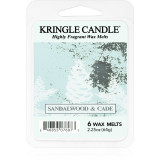 Kringle Candle Sandalwood &amp; Cade ceară pentru aromatizator 64 g