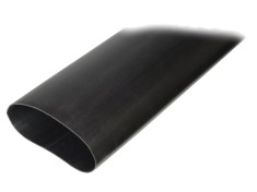 Manșon termocontractabil adeziv 3,5:1 115mm x 1m negru HELLERMANNTYTON 323-21150