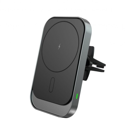 Suport auto incarcator auto wireless Tech-Protect CW19 Magnetic compatibil MagSafe foto