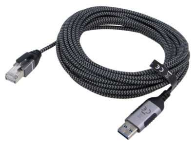 Cablu Goobay USB 3.0 RJ45 U/FTP 7,5m foto