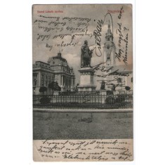 1910 - Oradea, statuia Szt.Laszlo (jud. Bihor)