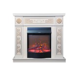 Semineu electric Versailles gold &amp; Corsica, Dimensiune (IxLxA) 960x1100x300 mm, Art Flame