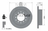 Disc frana Lexus Gx; Toyota Fj Cruiser, Land Cruiser, Land Cruiser 80, Land Cruiser 90, Land Cruiser Prado Motor 2.4, 2.4 TD, 312x18mm, 67.8 mm, OE