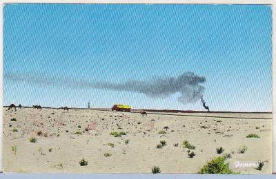 bnk cp Algeria - Ouargla - Sonda de petrol si camion CFP - necirculata foto