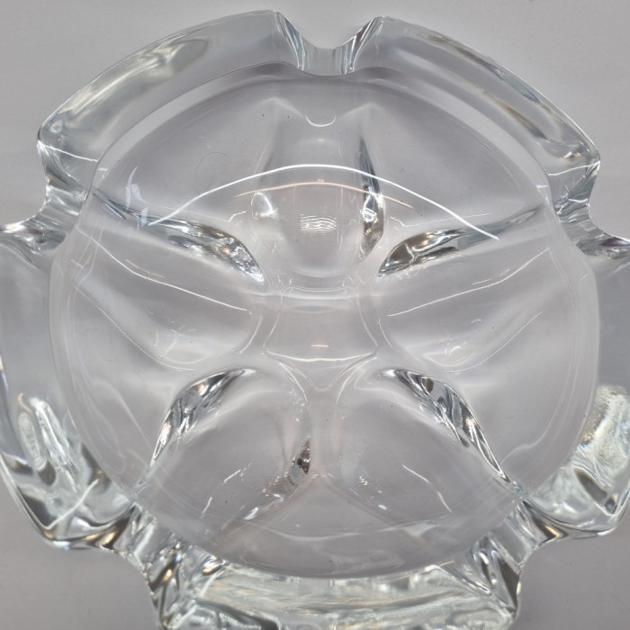 Bomboniera, bol masiv, scrumiera cristal D&#039;arques - &quot;Lude&quot; - FRANTA