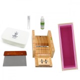 Set Creativ, OEM, Baza de Sapun Aromata, Forma, Ghilotina, Vopsea Glicerina
