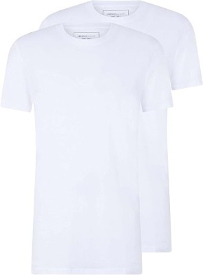 Set 2 tricouri cu maneca scurta pentru barbati Tom Tailor Denim, alb, M - OUTLET foto