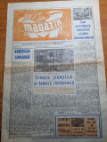 Magazin 27 septembrie 1975-fabrica faianta,sticla sighisoara,interv.ilie nastase