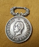 Medalie REGELE CAROL I &bdquo;Virtutea Militară&rdquo; clasa a II-a