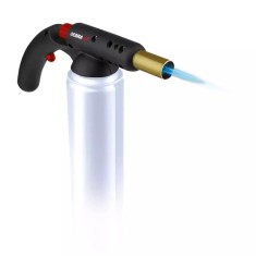 Arzator Gaz cu Aprindere Piezo, 3.0 kW, Filet 7/16&amp;quot; &acirc; Pentru Cartuse Butan/Propan, Utilizare Atelier si Acasa