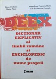 Deex Dictionar Explicativ Al Limbii Romane Si Enciclopedic De - Colectiv , G378, Corint