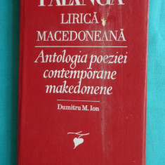 Falanga lirica macedoneana Antologia poeziei contemporane macedonene