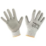 Manusi de protectie impotriva taieturilor, acoperite cu PU, 4X43D, 10 &amp;quot; 97-609-10