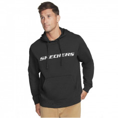 Hanorace Skechers Heritage Pullover Hoodie MHD12-BLK negru foto