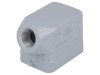 Conector HDC ILME C-TYPE IP66, M20, Aliaj Aluminiu, Model MHO 06 L20