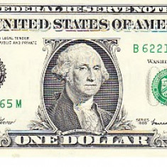 M1 - Bancnota foarte veche - America USA - 1 dolar - 1999